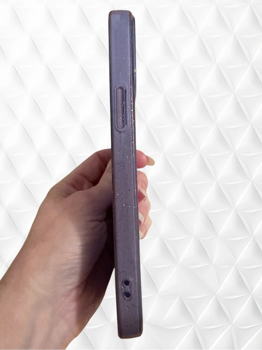 Sparkle Lavender MagSafe-Compatible iPhone 12 Case